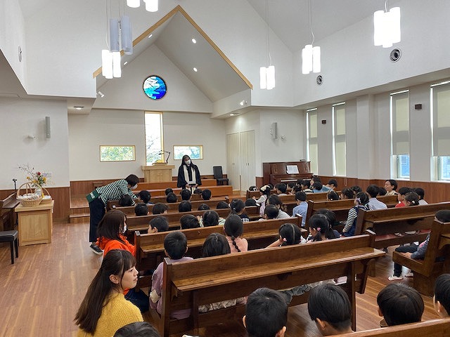 幼児祝福礼拝