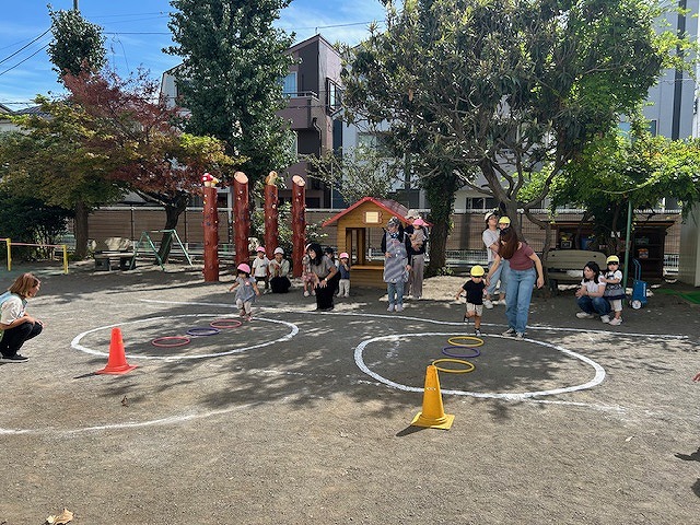 ぽっぽぐみ運動会ごっこ