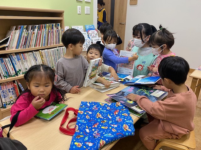 図書の時間ー年少組ー