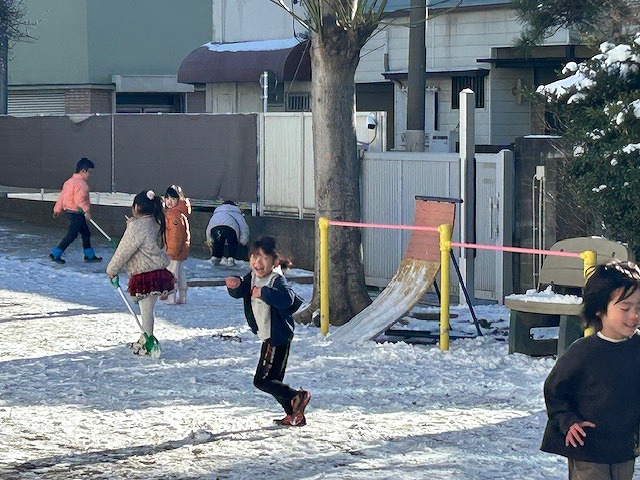 雪あそび