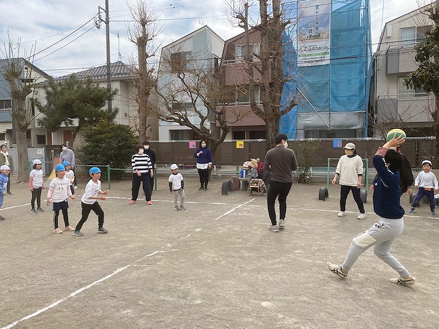 親子ドッチボール大会